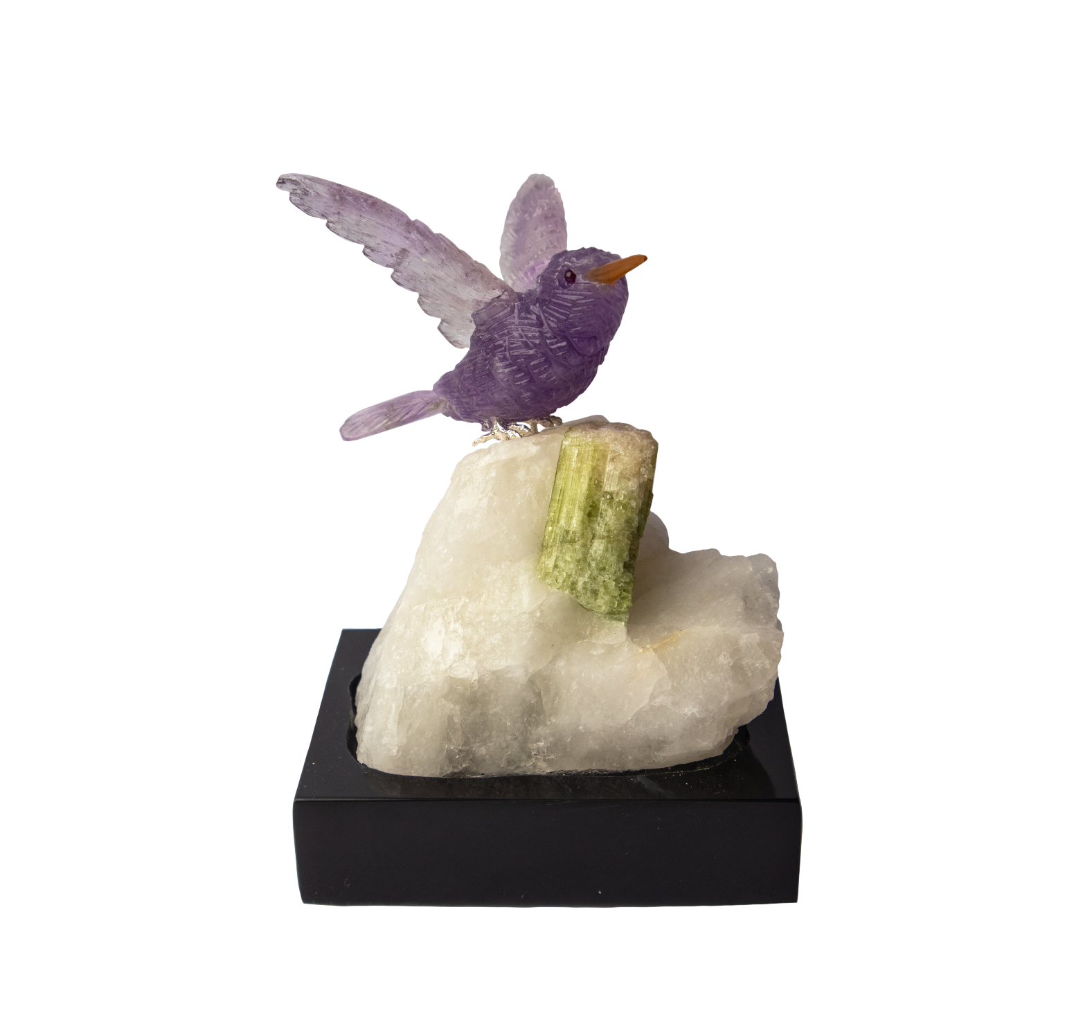 Amethyst hummingbird by Peter Muller