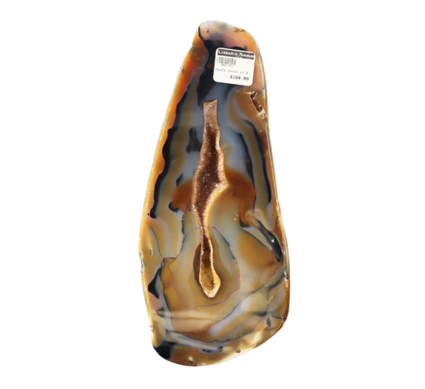 Agate Geode with stand - Image 4