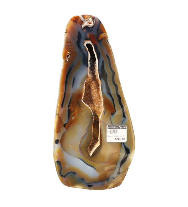 Agate Geode with stand - Image 4