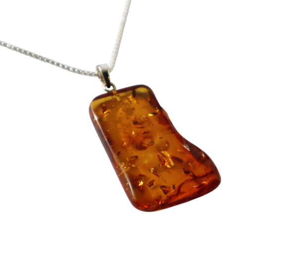 Amber slice pendant - Image 2