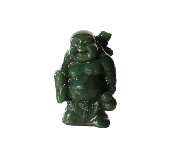 Nephrite Jade Buddha with pack