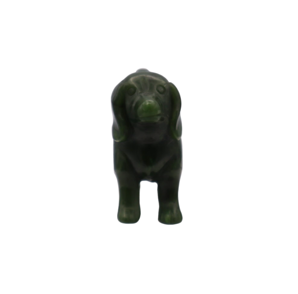 Polar Jade Dog carving - Image 2