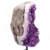 Amethyst cluster on stand - Image 2