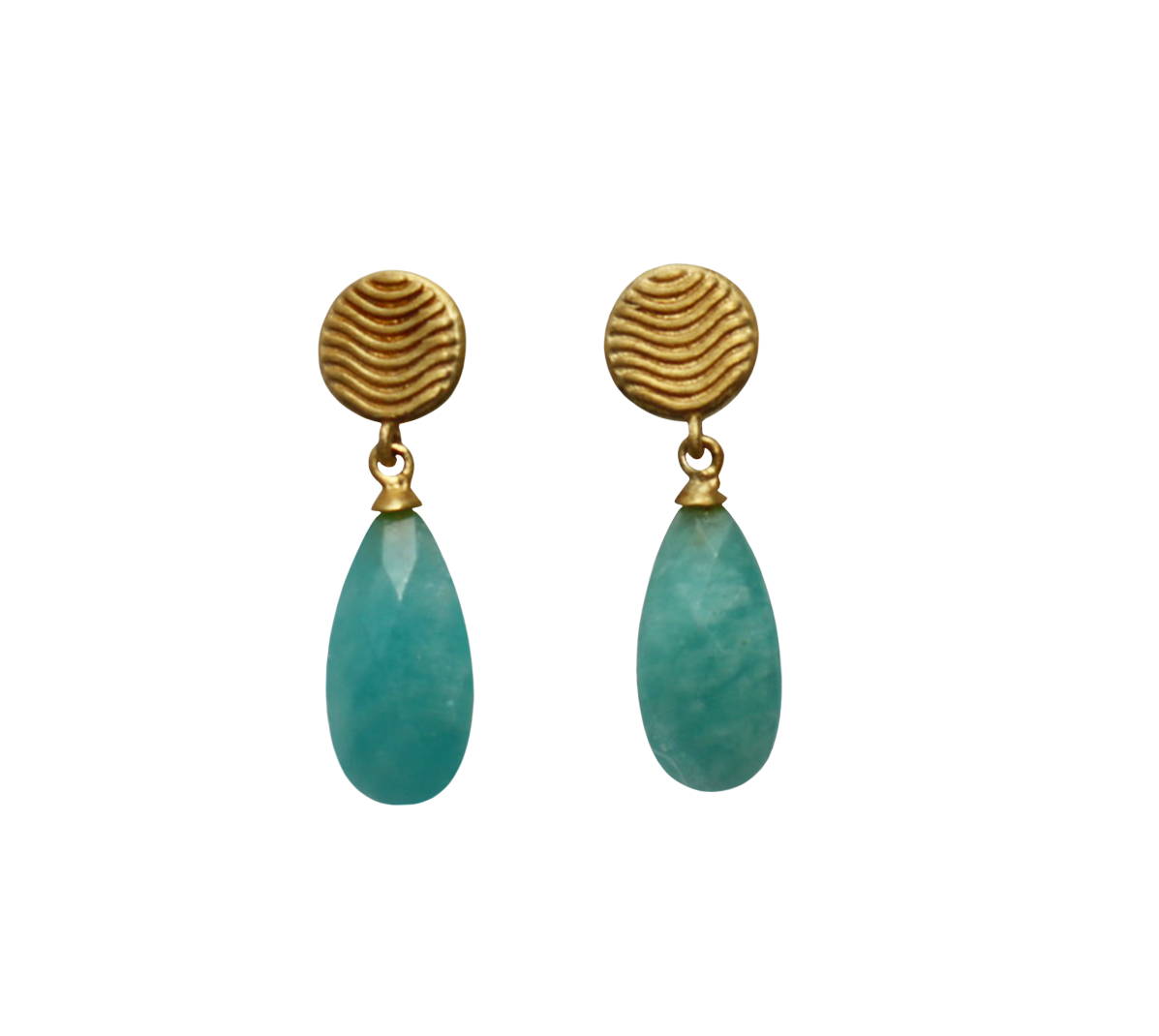 Amazonite earrings