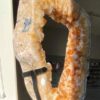 Citrine Geode on Stand-XL