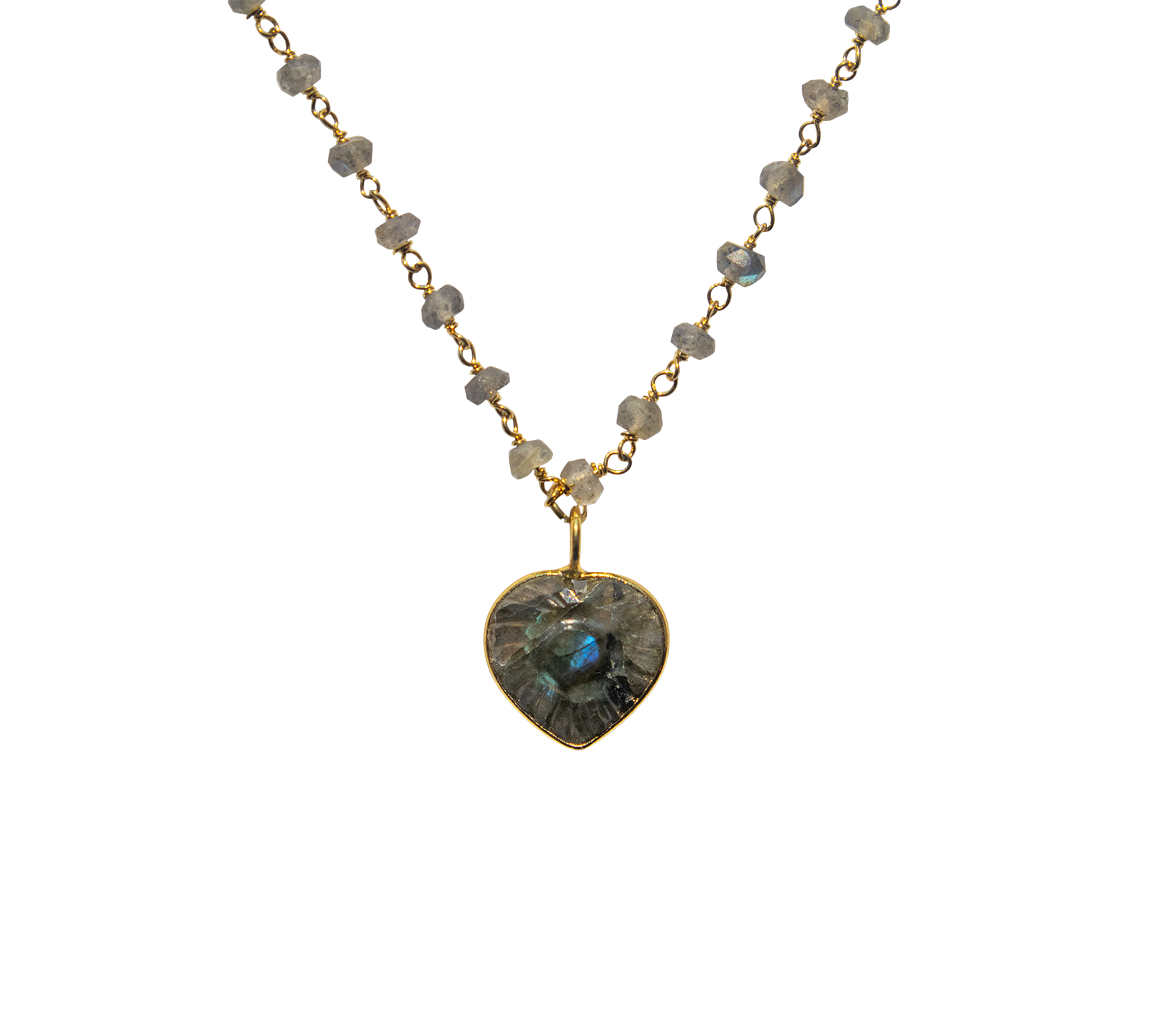 Labradorite necklace