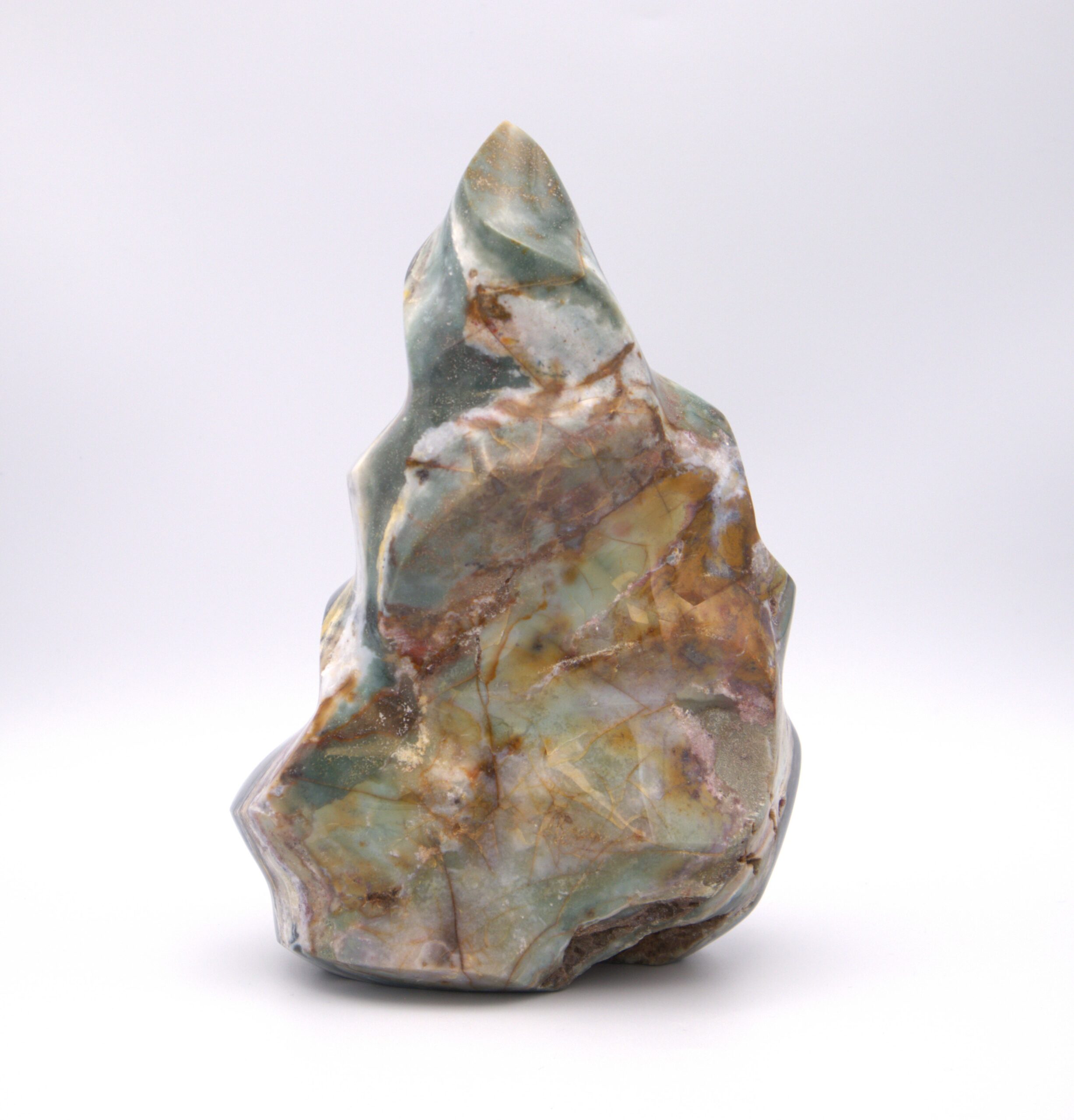 Ocean Jasper flame - The Lizzadro Museum of Lapidary Art